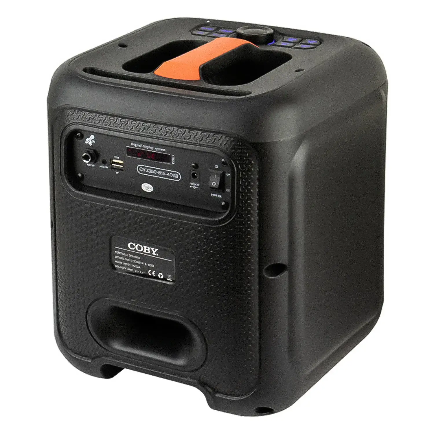 Caixa de Som Coby CY3360-815-40SB Bluetooth USB - Preto - Imagem 2