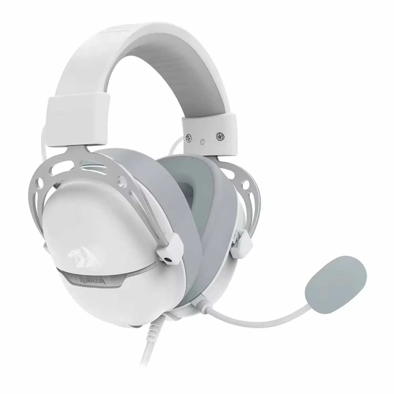 Headset Redragon Aurora H376WG USB - Branco - Imagem 2