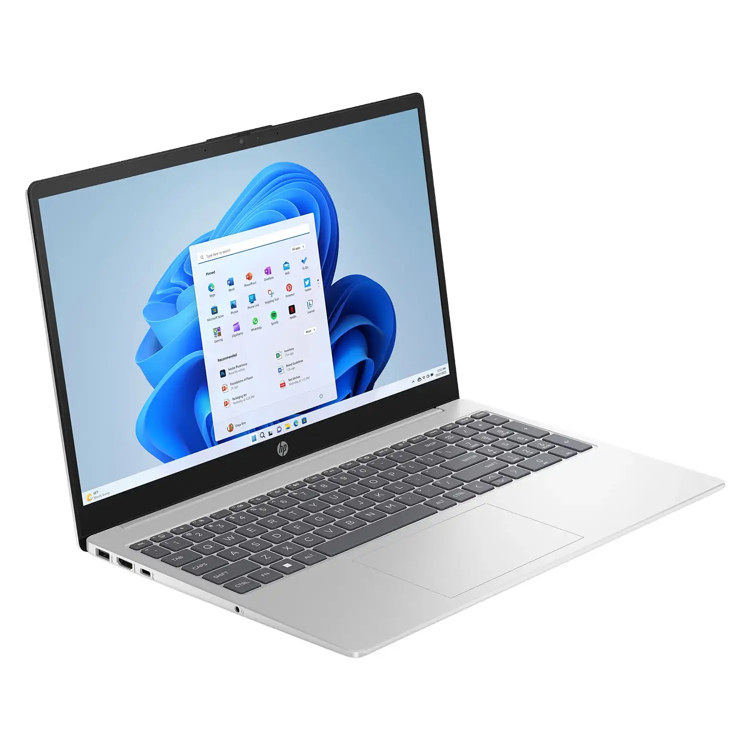 Notebook HP Intel Core i5-1334U 8GB RAM 512GB SSD Tela 15.6" Full HD Windows 11 Inglês Prata - Imagem 3