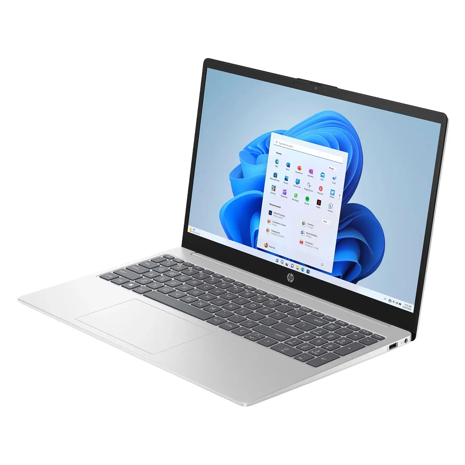 Notebook HP Intel Core i5-1334U 8GB RAM 512GB SSD Tela 15.6" Full HD Windows 11 Inglês Prata - Imagem 2